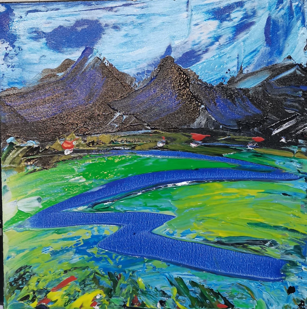 《青山纳瑞》"Auspicious Green Hills"